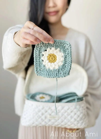 🌻Sunflower Crocheted Blanket Pattern | Cozy & Boho Design