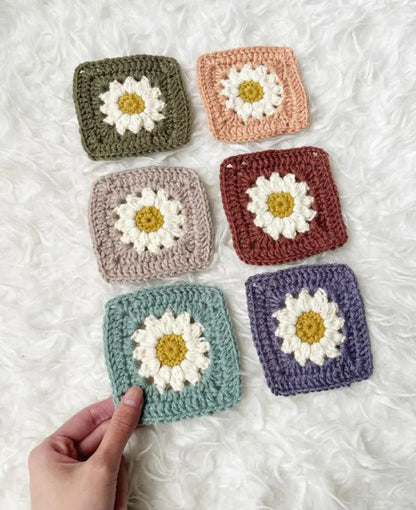 🌻Sunflower Crocheted Blanket Pattern | Cozy & Boho Design